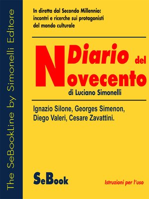 cover image of Da Silone, Simenon, Valeri a Zavattini - Diario del Novecento